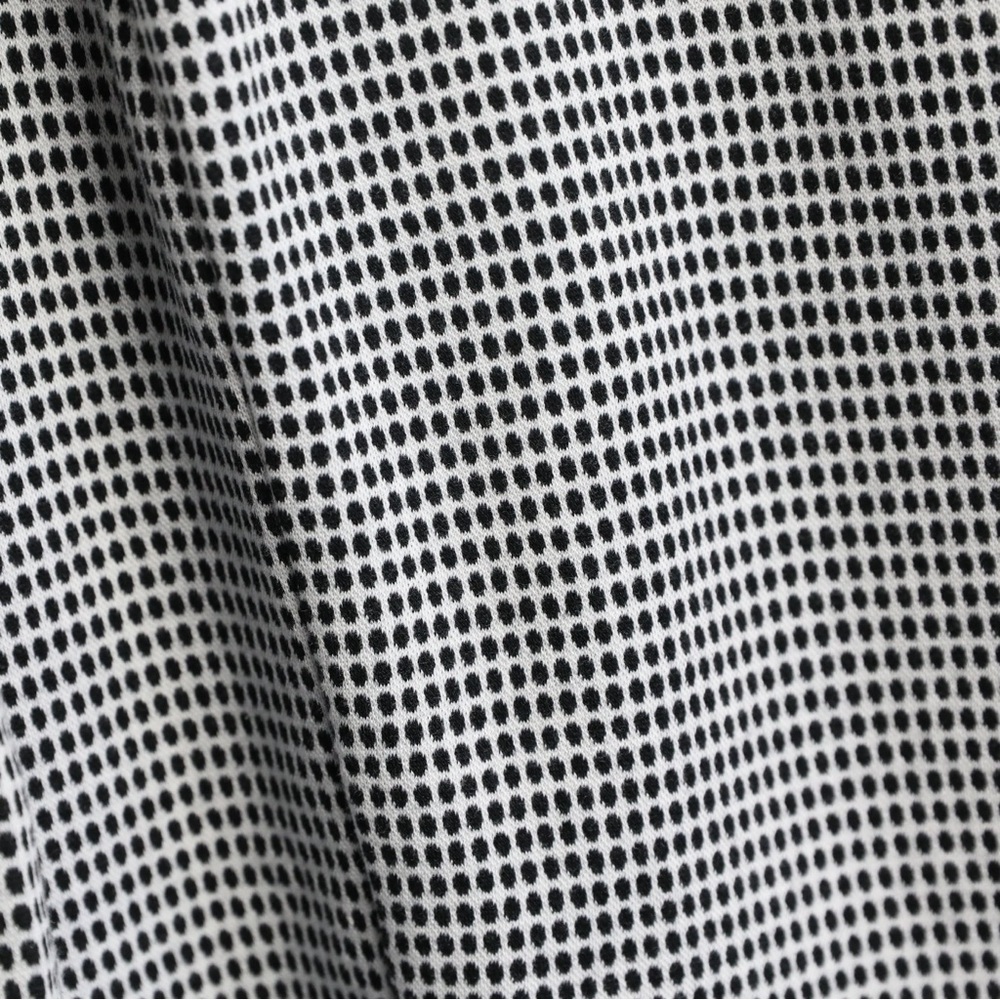 NWT Talbots black white dot print knit top 3X plus size stretch casual office - Picture 7 of 9